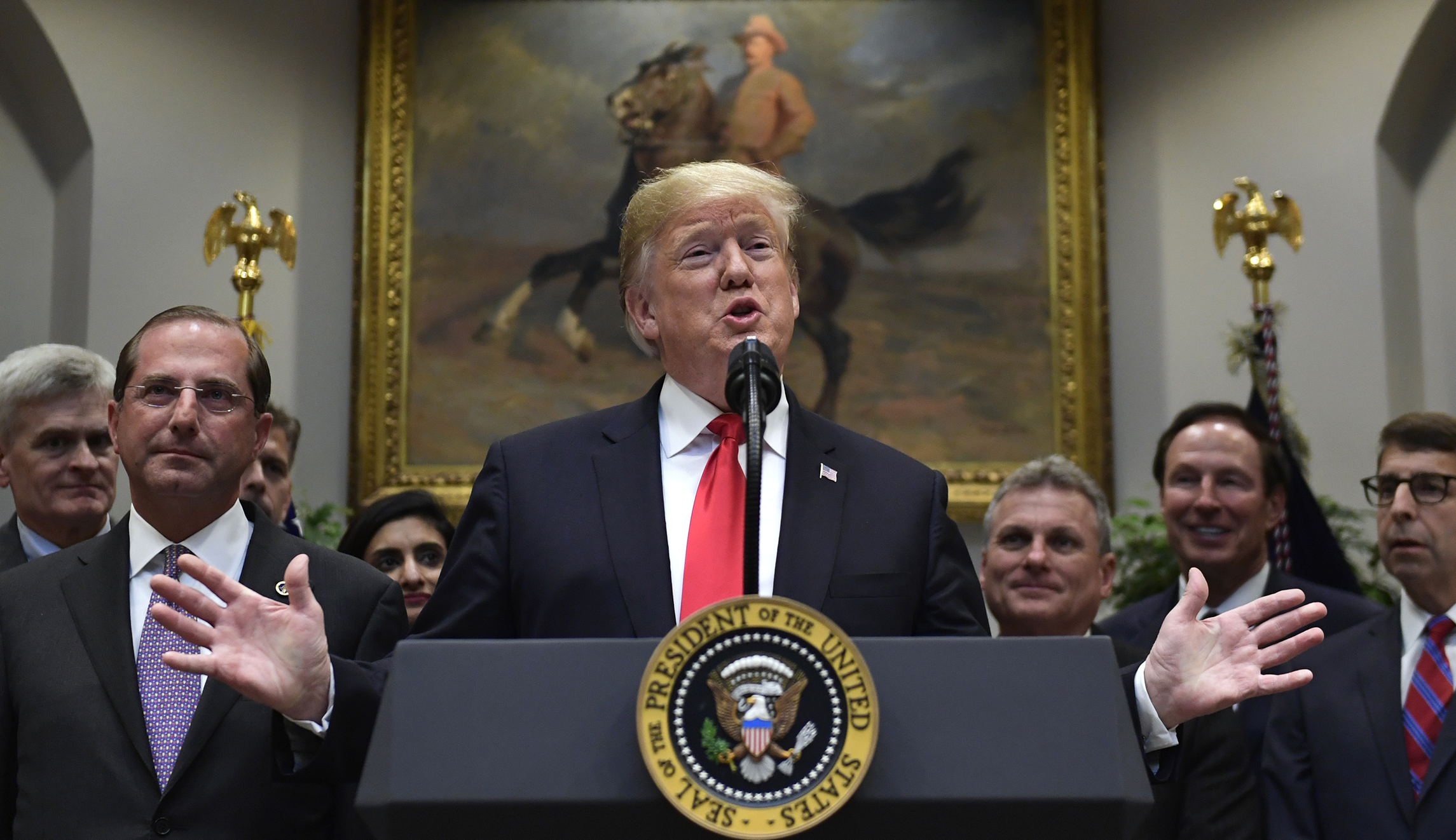 Big Pharma finally faces a foe in President Trump