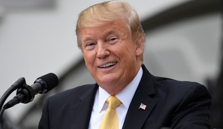 Trump approval rating hits new high in CNN poll