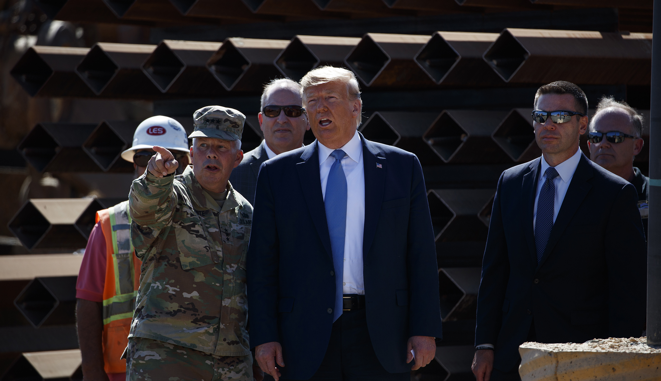 Border wall engineer declines Trump invitation to explain secret surveillance technology