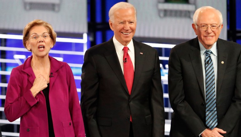 Joe Biden is strong in the 2020 debates, but he's scared, and that's a problem