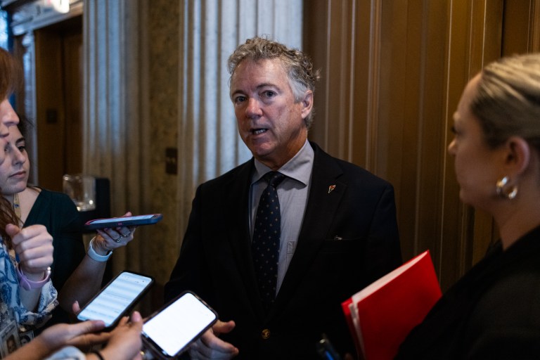 Rand Paul drags out passage of $95 billion foreign aid bill, putting him at odds with Mitch McConnell