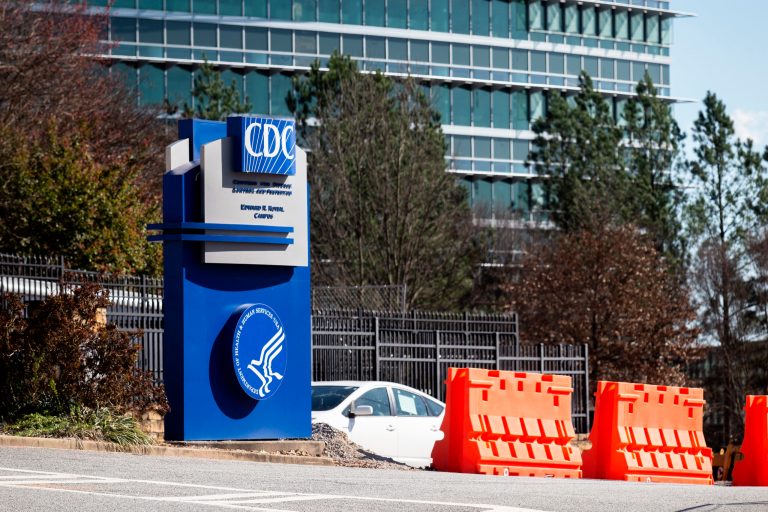 This March 6, 2020, file photo shows the headquarters for Centers for Disease Control and Prevention in Atlanta.