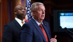 Lindsey Graham and Tim Scott urge Biden from border to address migrant crisis