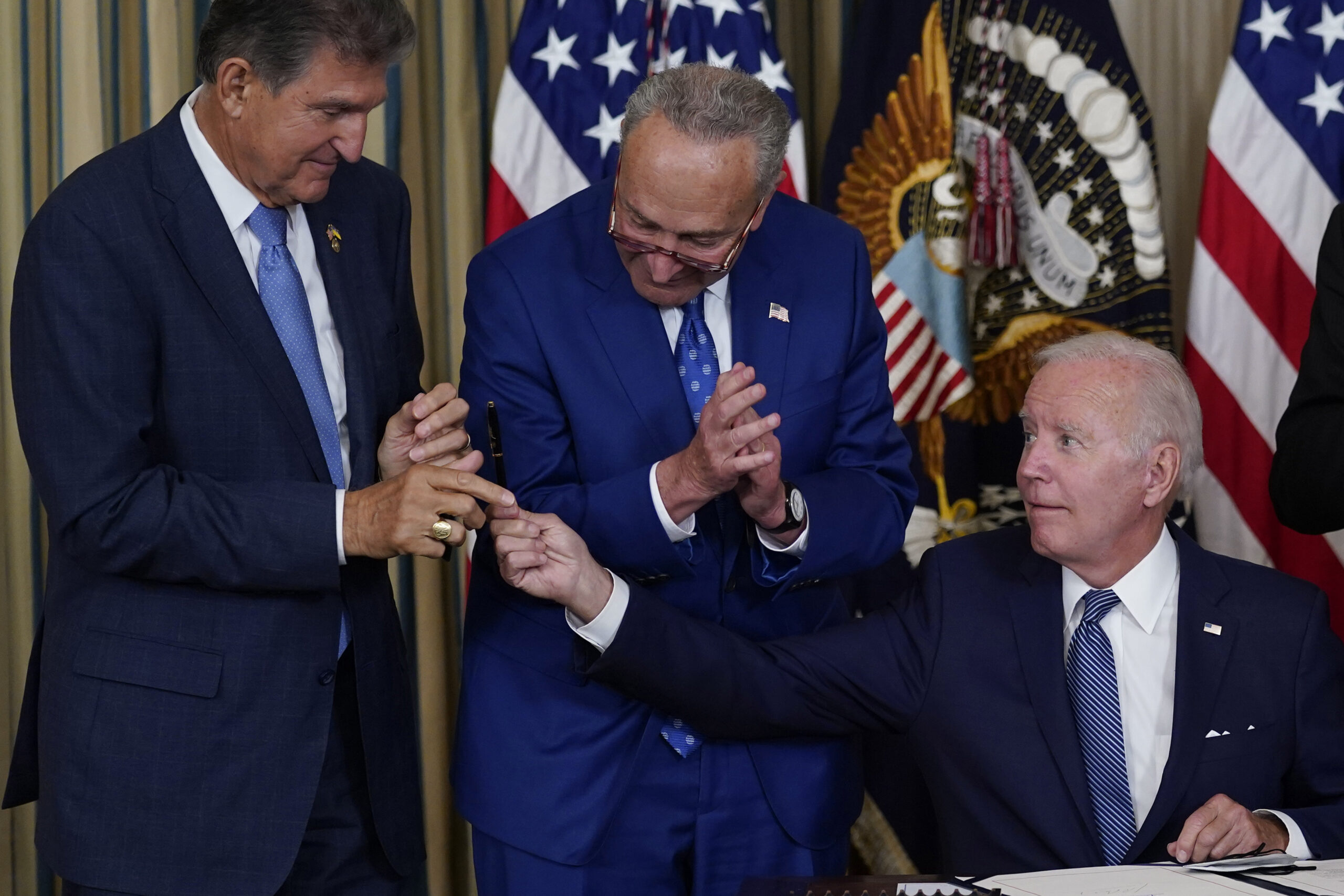 White House dances around Manchin not endorsing Biden’s campaign ‘right now’