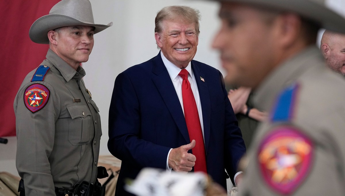 WATCH LIVE: Donald Trump speaks during visit to southern border