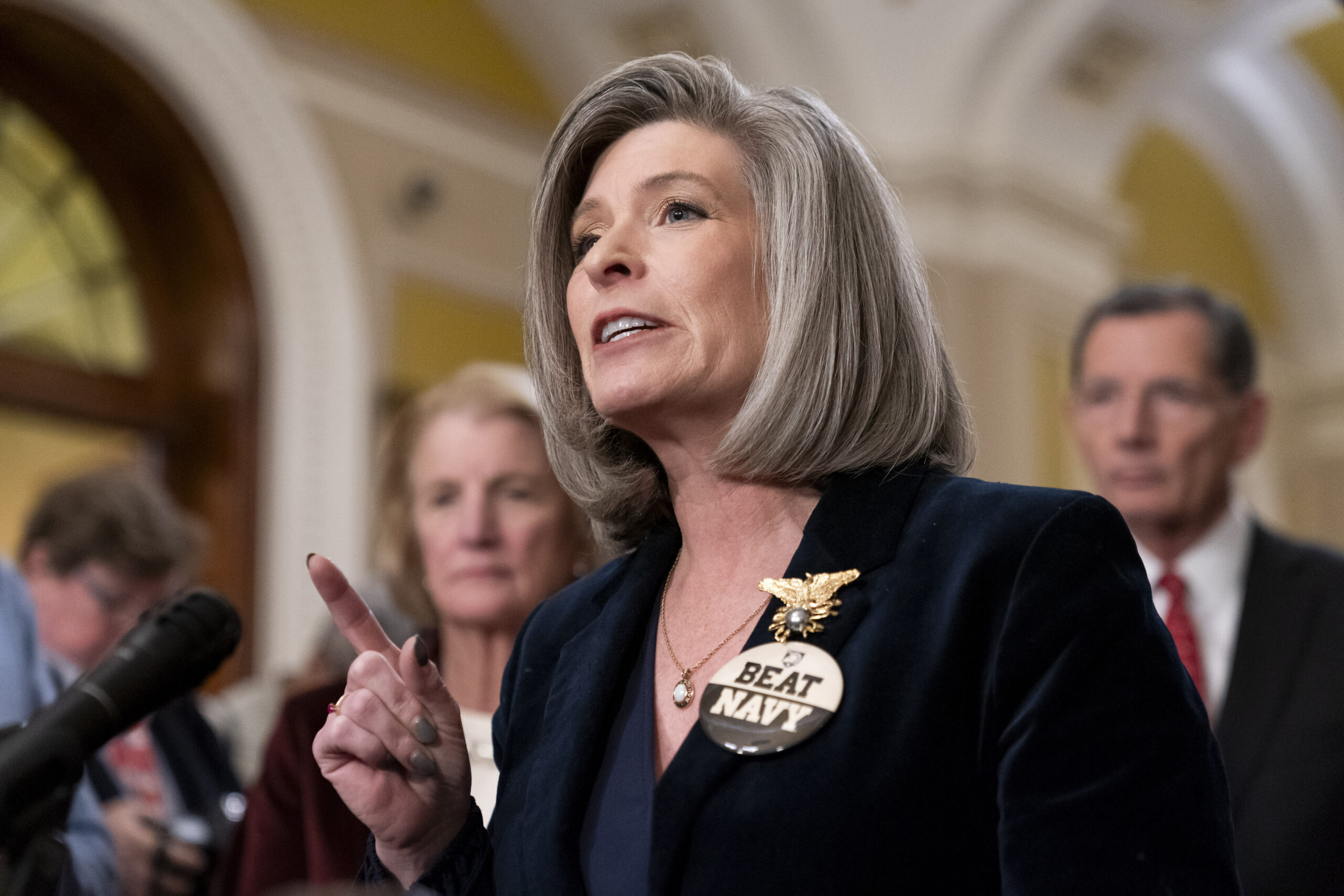 Ernst looks to Biden administration for clarification on patent seizing to protect small businesses