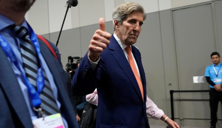 Kerry claims no president will be able to stop the transition from fossil fuels:  ‘Absolutely going to happen’