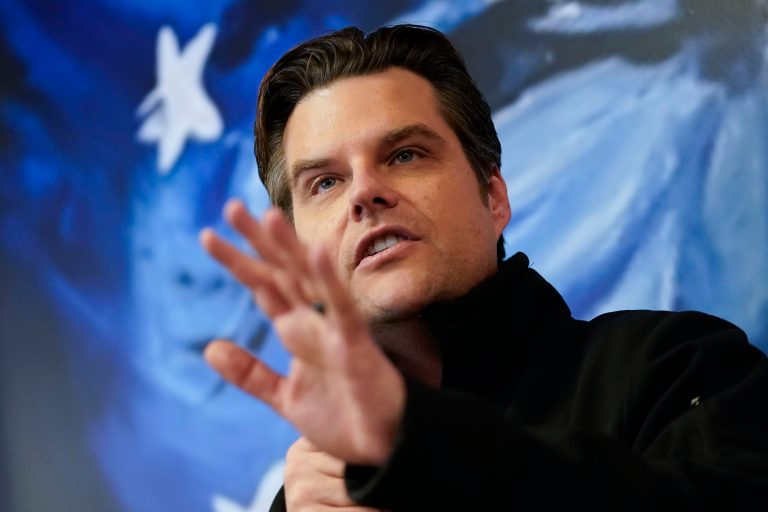 Gaetz revels in centrist GOP departures from House: ‘Send me more backup’