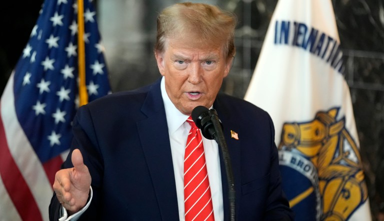 Trump’s name appears on early voting Maine presidential primary ballots despite secretary of state decision to remove him