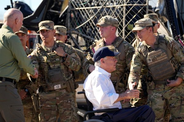Greg Abbott to build military base in Eagle Pass