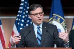 Speaker Johnson urged to return campaign donations from fake electors