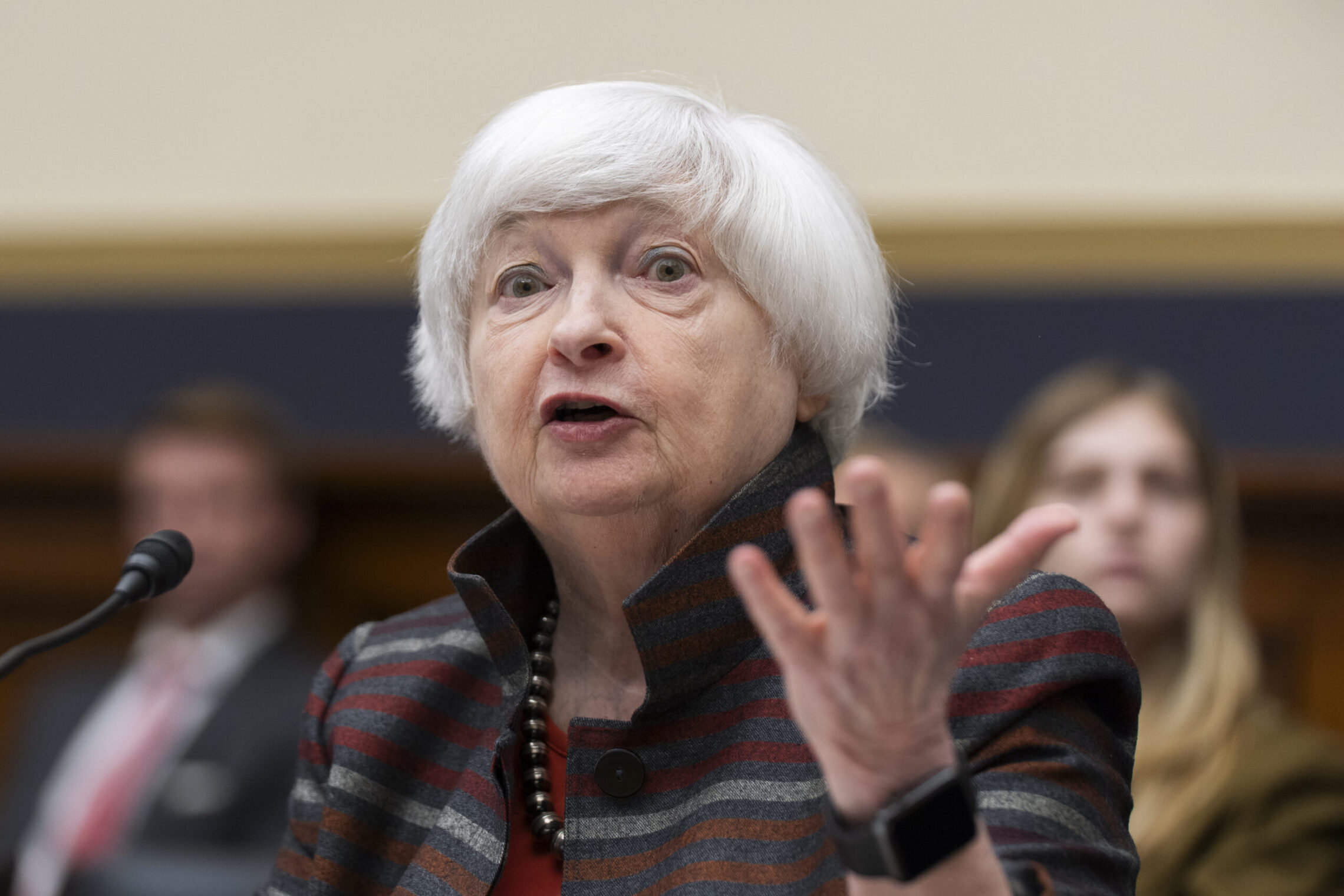 Janet Yellen rebukes Putin’s equating of seizing Russian assets with theft