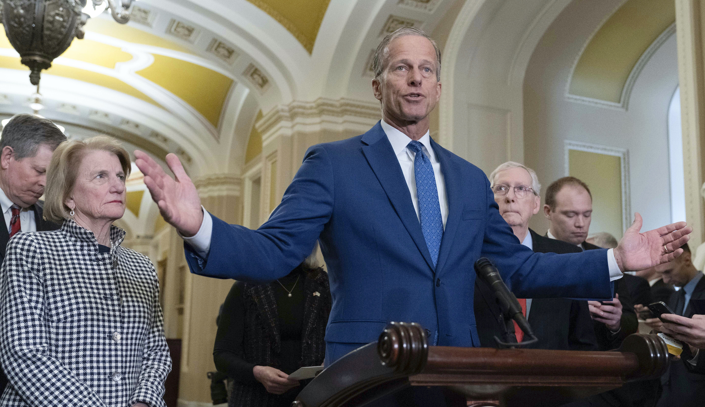 Ukraine bill in limbo after Senate Republicans vote down border deal