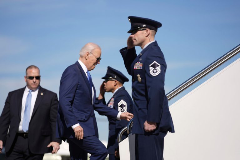 Biden’s precautions boarding Air Force One raise questions