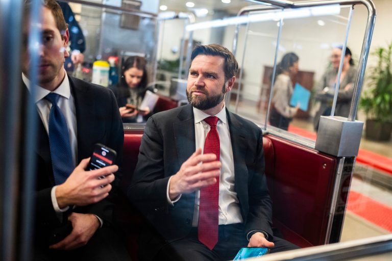 JD Vance reads Dr. Seuss on Senate floor as part of effort to slow passage of $95B foreign aid bill