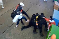 Manhattan grand jury indicts seven immigrants over assault on NYPD officers