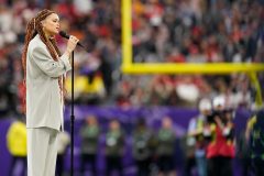 I will never stand for a racial anthem