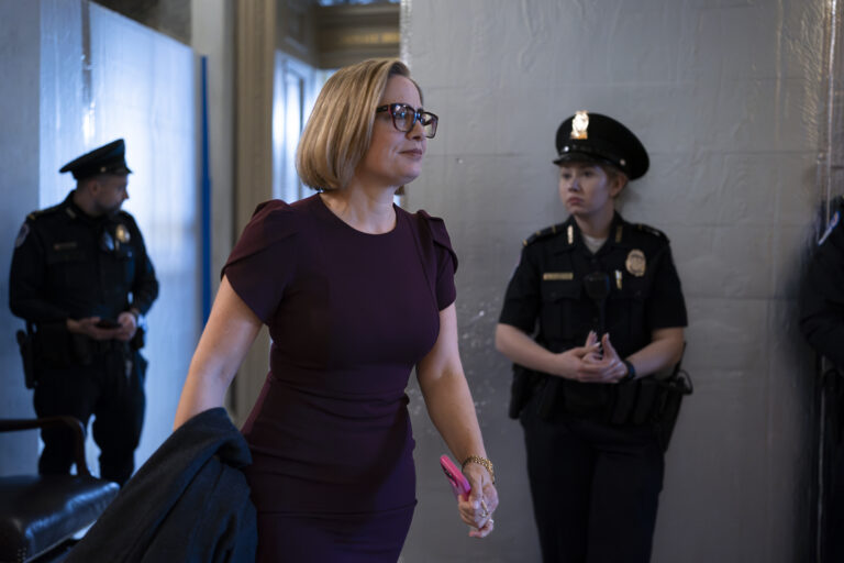 Kyrsten Sinema pushes for Senate to preserve filibuster during farewell speech