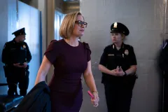 Kyrsten Sinema pushes for Senate to preserve filibuster during farewell speech