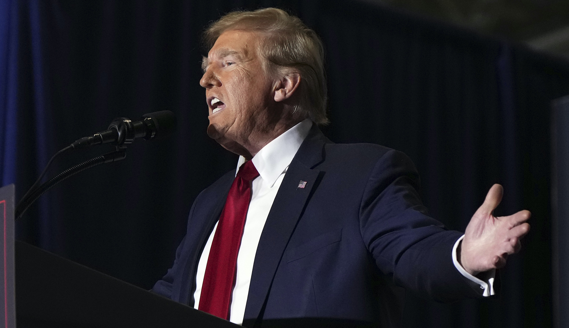 Trump silent on Putin after Navalny death but bashes Biden for ‘misery’ and ‘destruction’