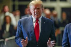 Trump decries ‘election interference’ in New York hush money case as judge deals him a blow