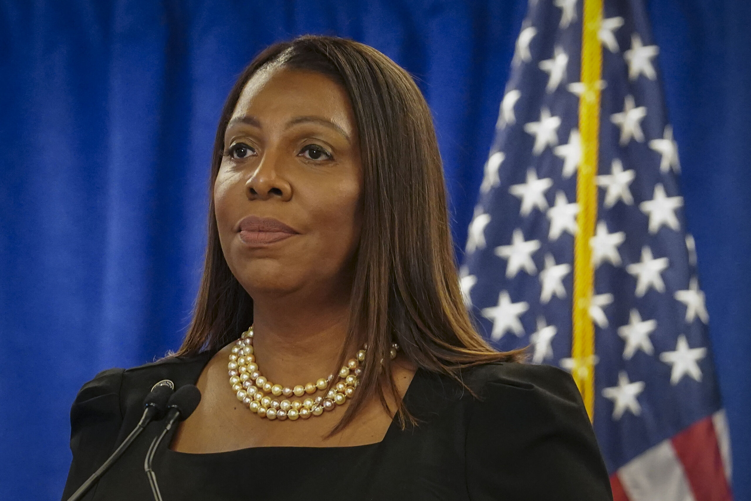 Nothing says equal justice quite like Letitia James’s daily updates of Trump’s debt clock
