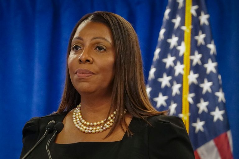 Nothing says equal justice quite like Letitia James’s daily updates of Trump’s debt clock