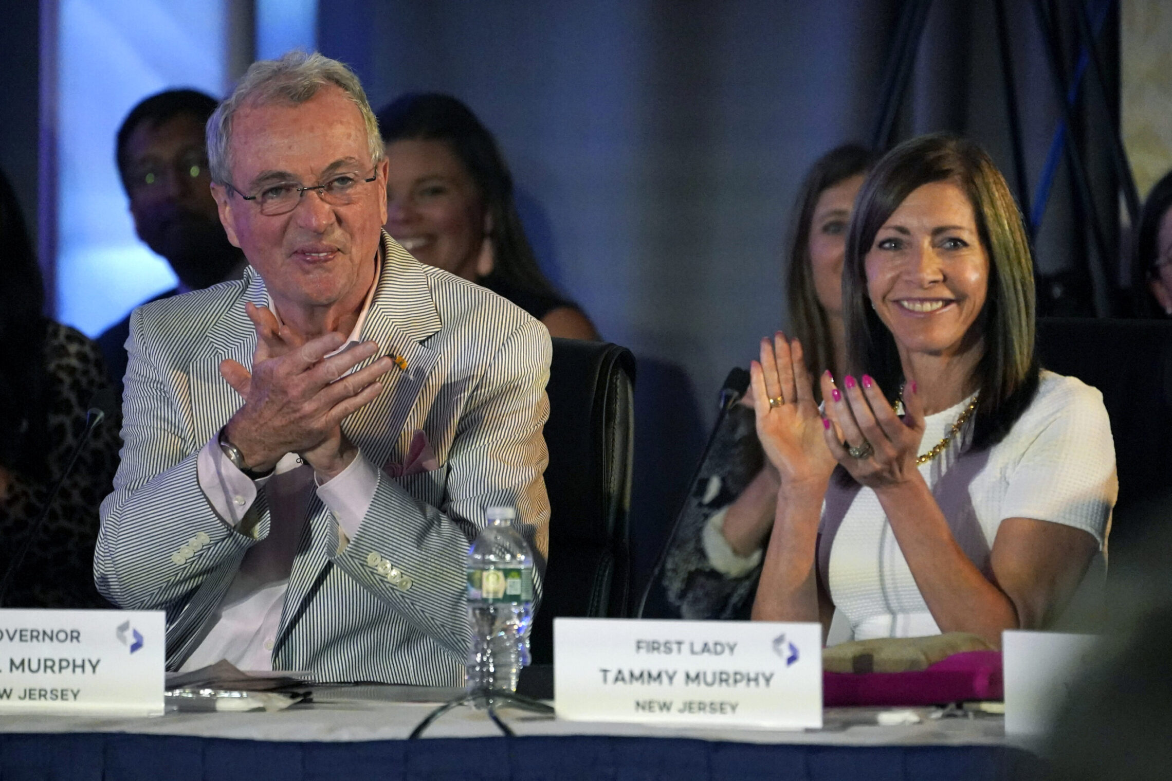 Senate candidate Tammy Murphy fighting with governor husband about controversial project