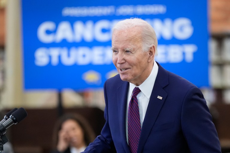 Biden blows through court order to deliver college bailout