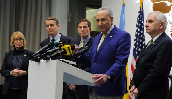 Schumer visits Zelensky in Ukraine as military aid stalls in Congress