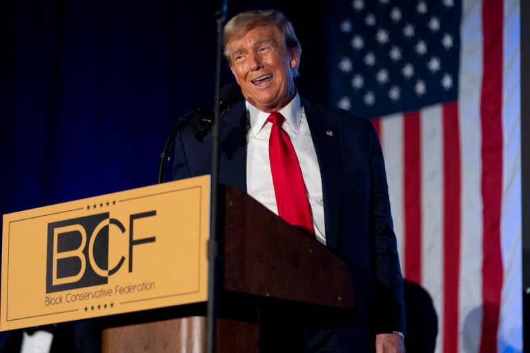 Trump gets backlash from black leaders over comments on black vote