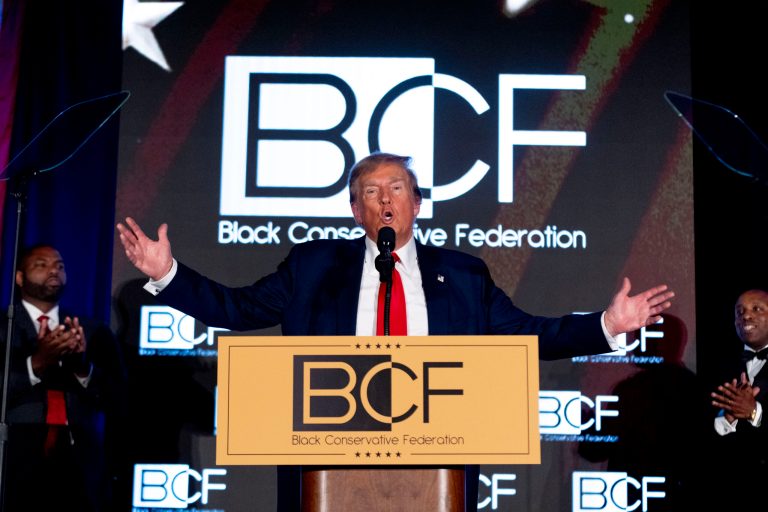 Trump says his mugshot and indictments are helping him court the black vote