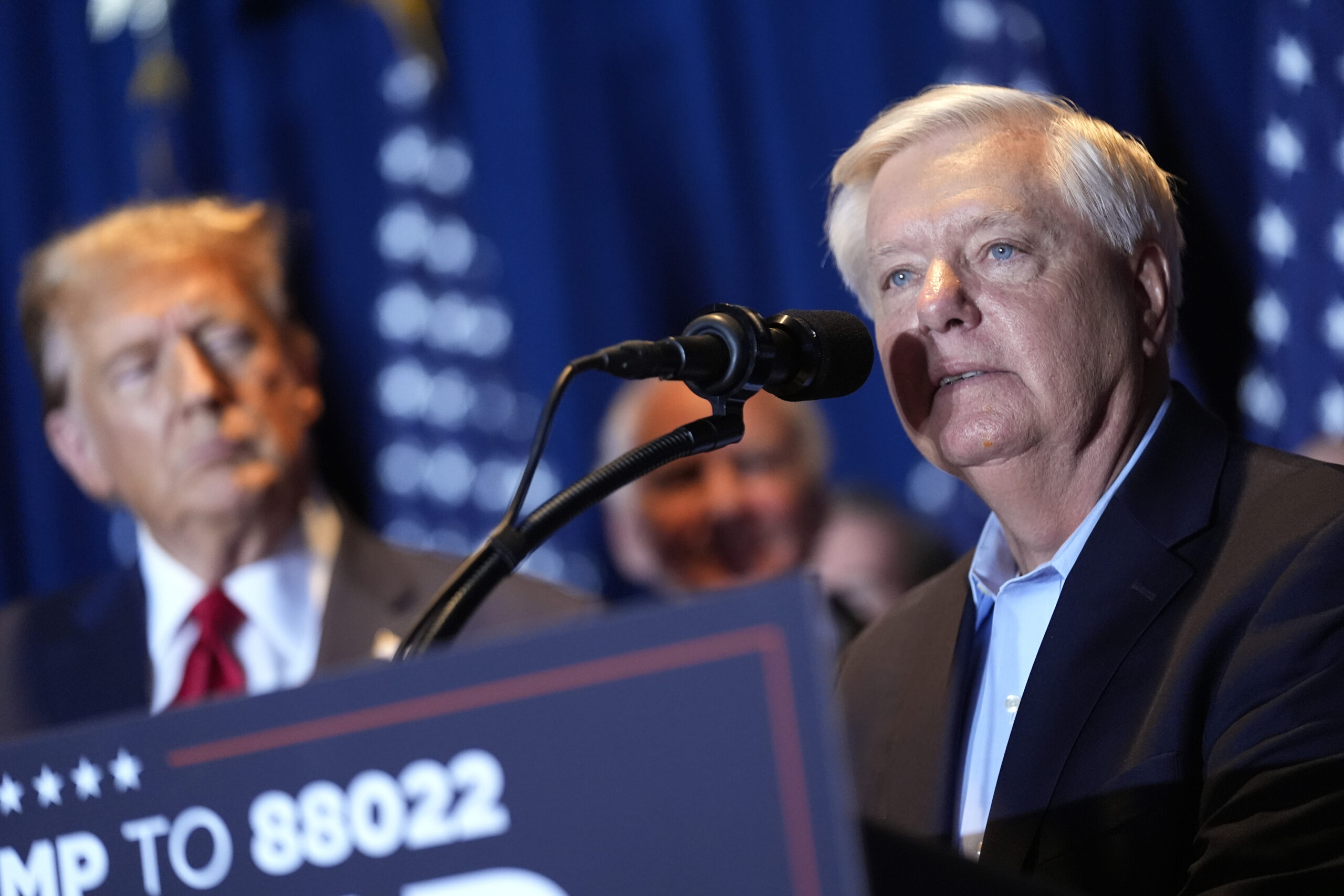 Donald Trump slams Sen. Lindsey Graham over abortion disagreement