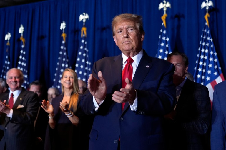 How well is Trump doing in the GOP primaries?