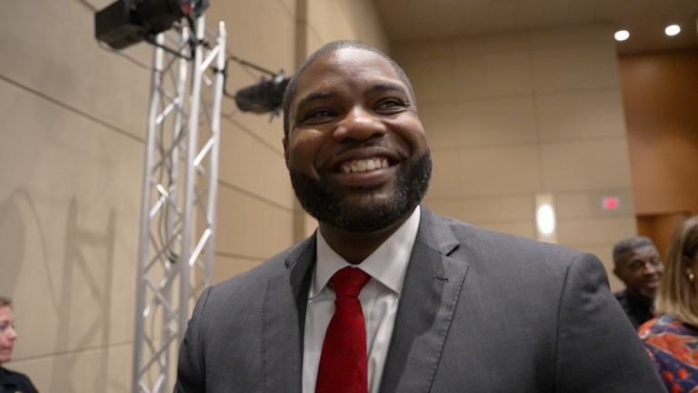 Byron Donalds smiling at camera