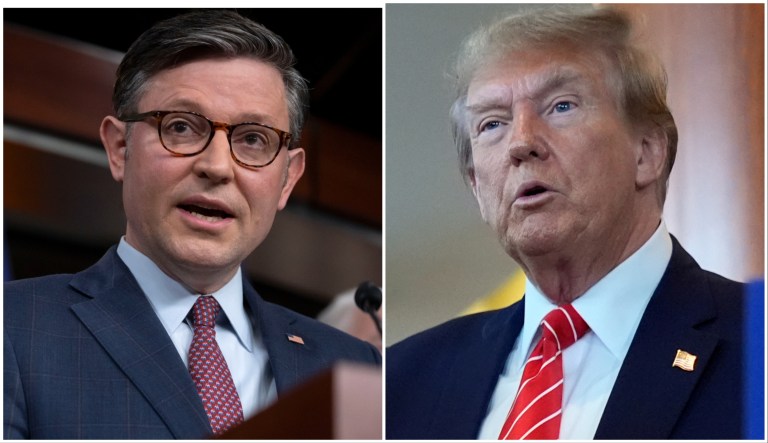 Speaker Johnson denies Trump is ‘calling the shots’ on border talks