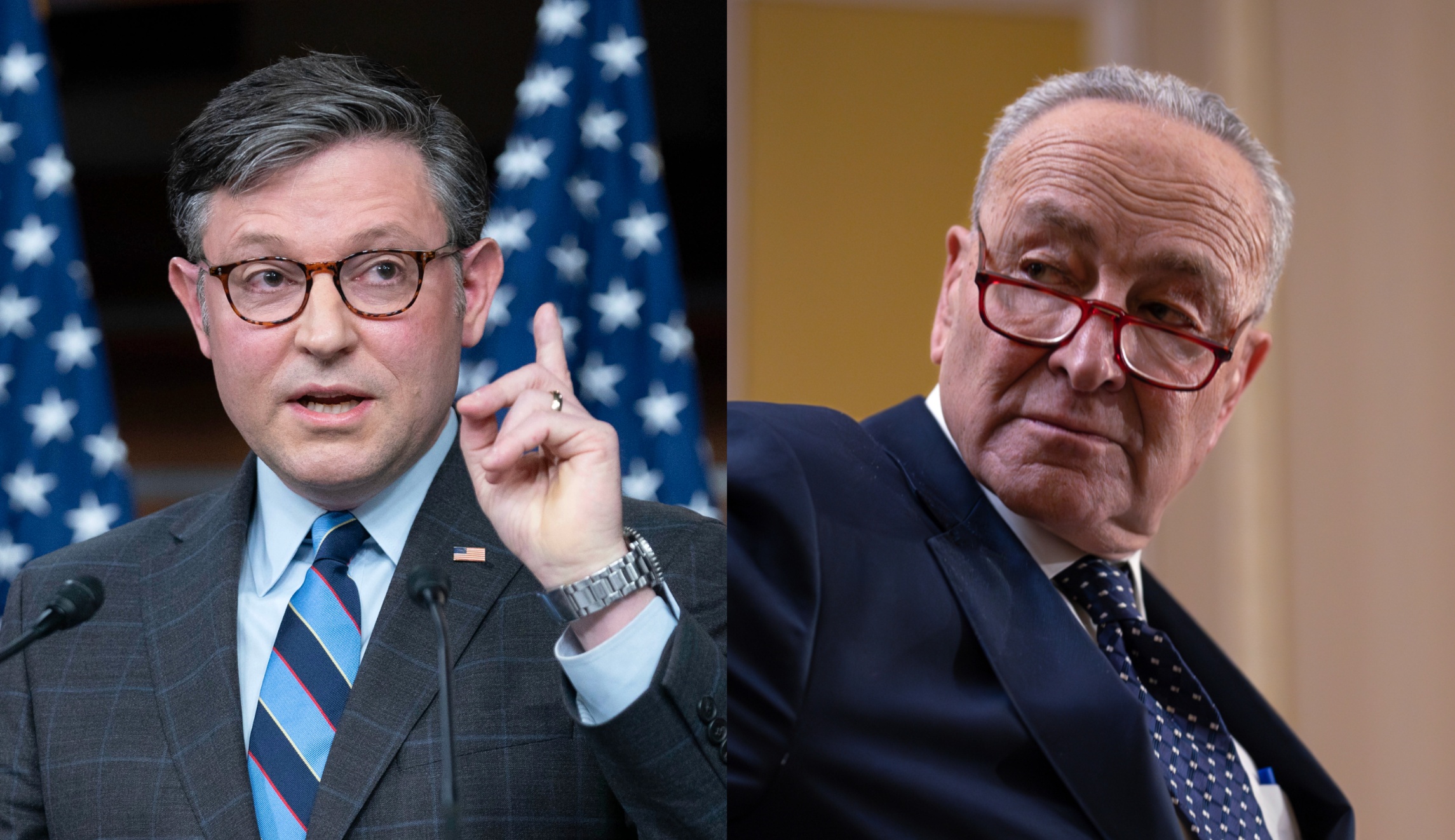 Speaker Johnson quarrels with Democrats despite needing them to avoid government shutdown