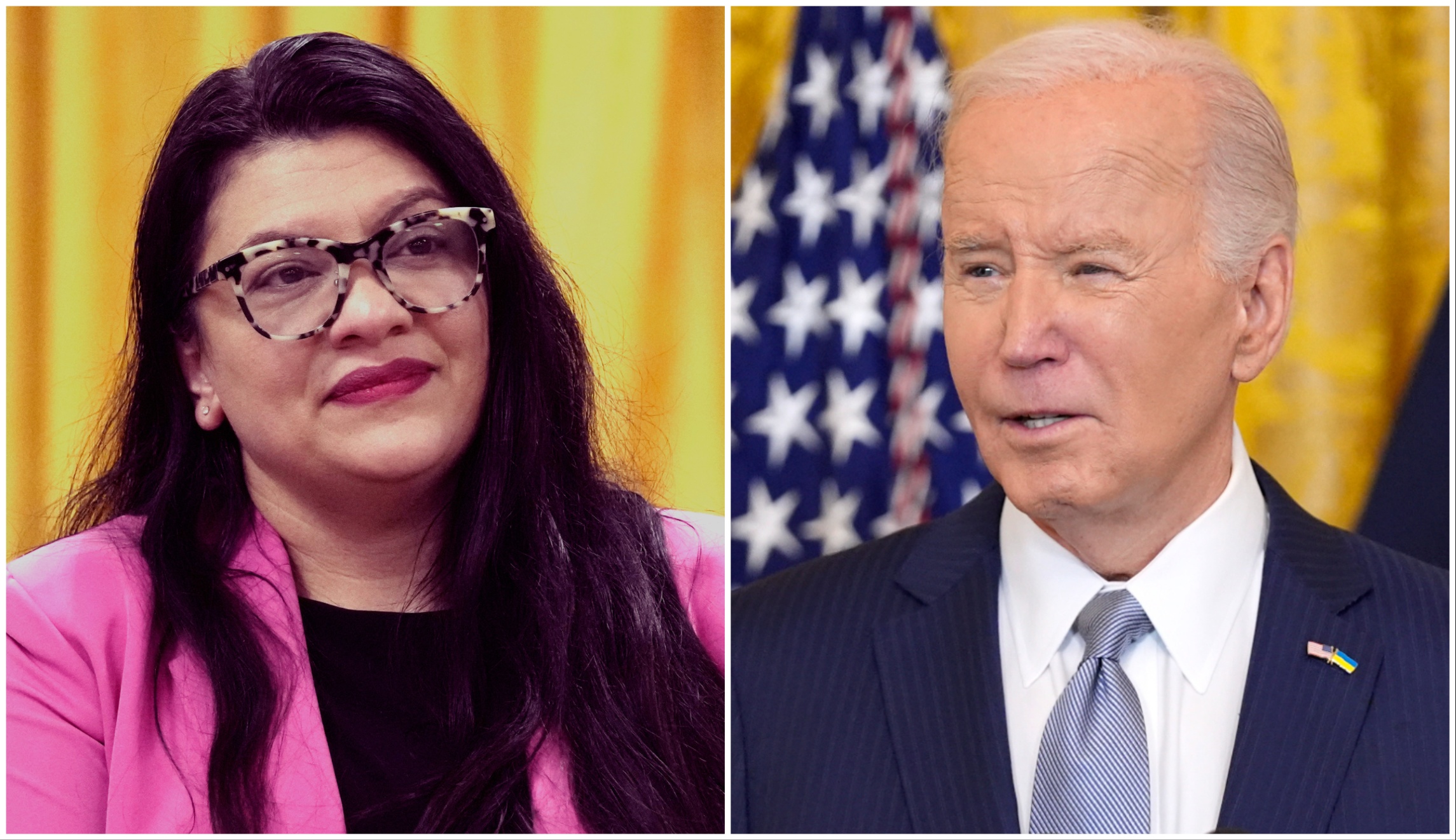 ‘Squad’ Democrat Tlaib ‘proud’ to reject Biden to ‘protect our democracy’