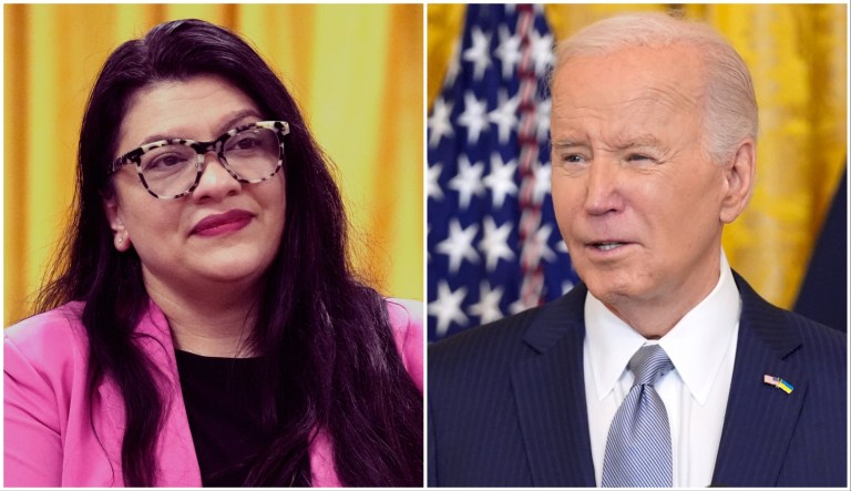 ‘Squad’ Democrat Tlaib ‘proud’ to reject Biden to ‘protect our democracy’