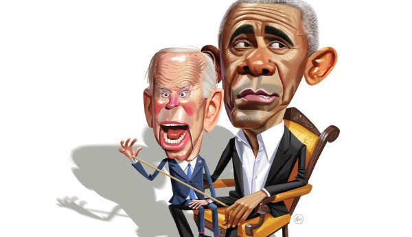 The puppet in the White House