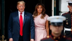 New book details tense moments between Melania and Donald Trump in White House
