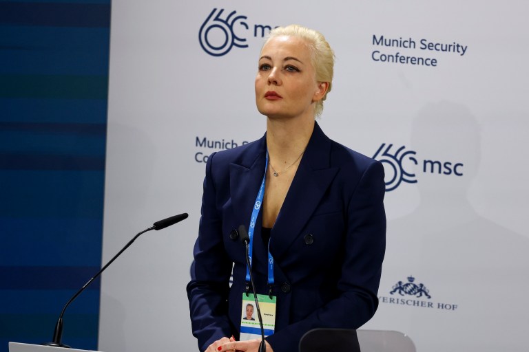 Navalny’s wife demands punishment for ‘Putin and all his staff’ following reports of husband’s death