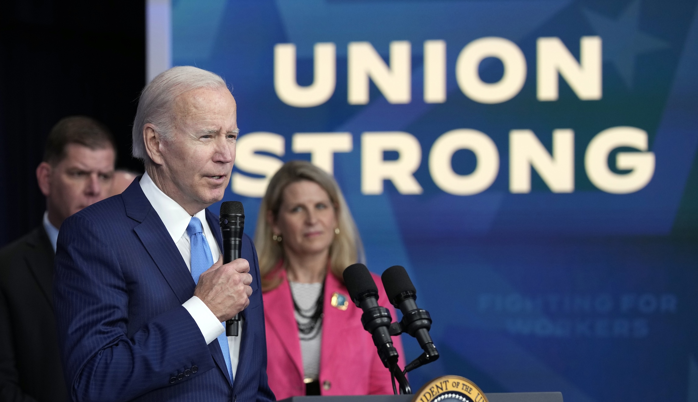 Biden to visit Teamsters following union’s surprising Republican donation
