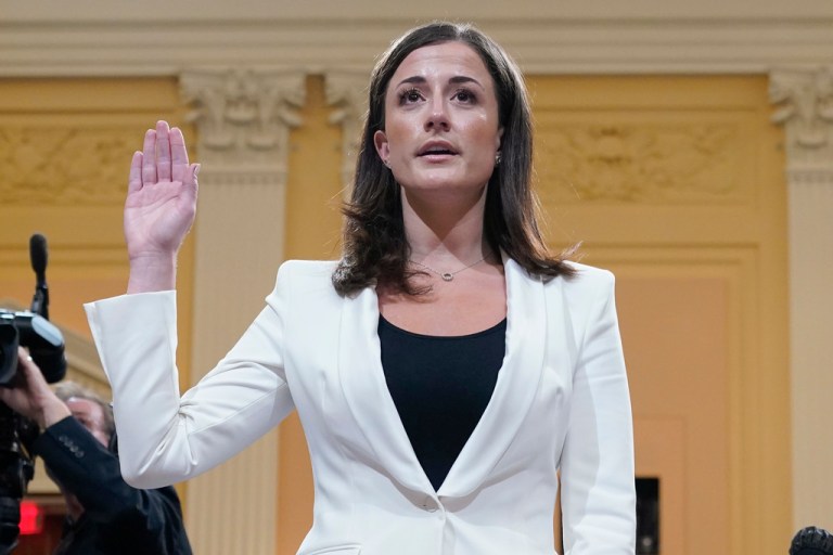 Cassidy Hutchinson pressed for details about book deal after bombshell Jan. 6 testimony