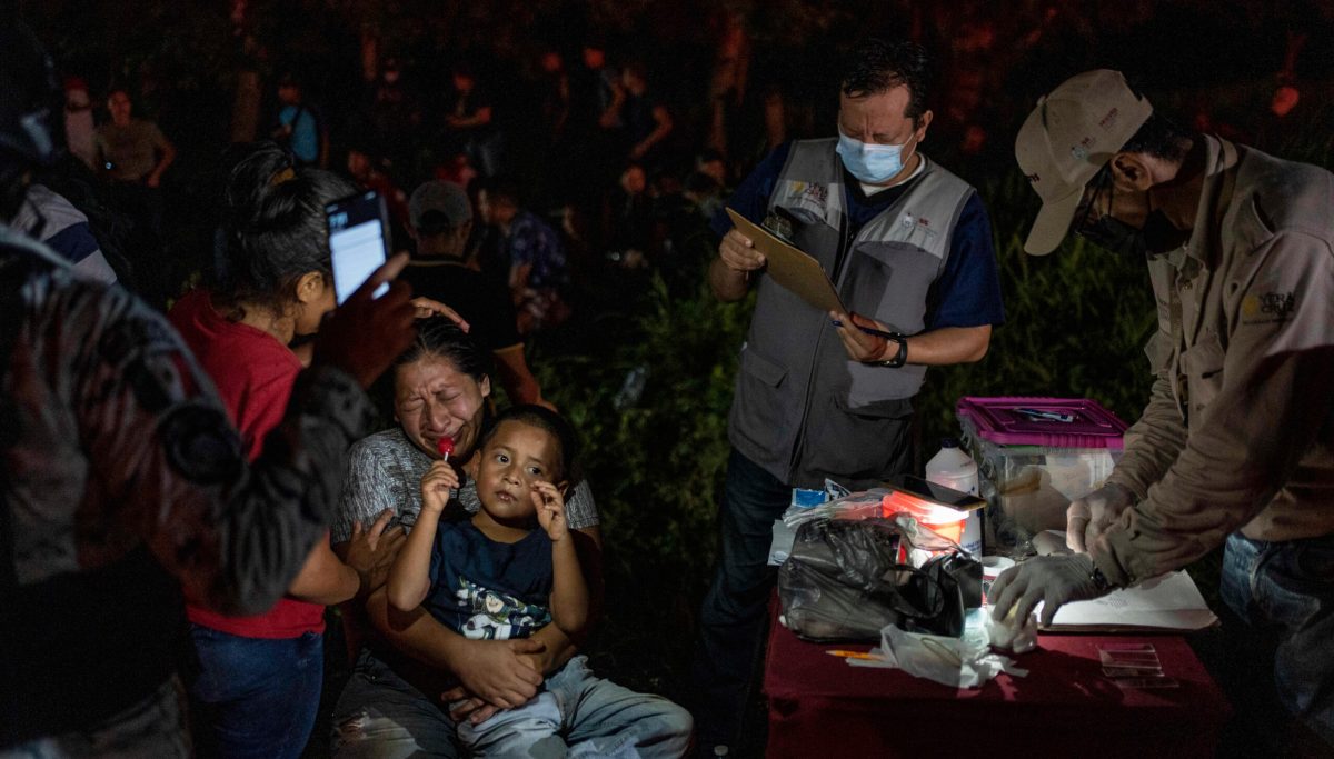 Hundreds of immigrants found crowded in trailer by Mexican police near ...