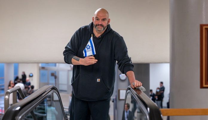 His own Fetterman: The Pennsylvania senator embraces Biden despite centrist rebrand