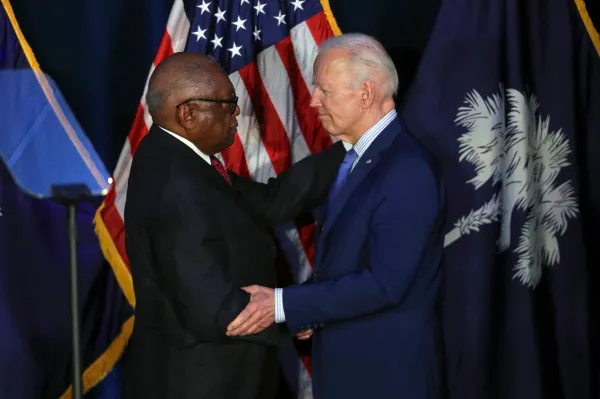 Jim Clyburn doesn’t believe polls showing black voters abandoning Biden
