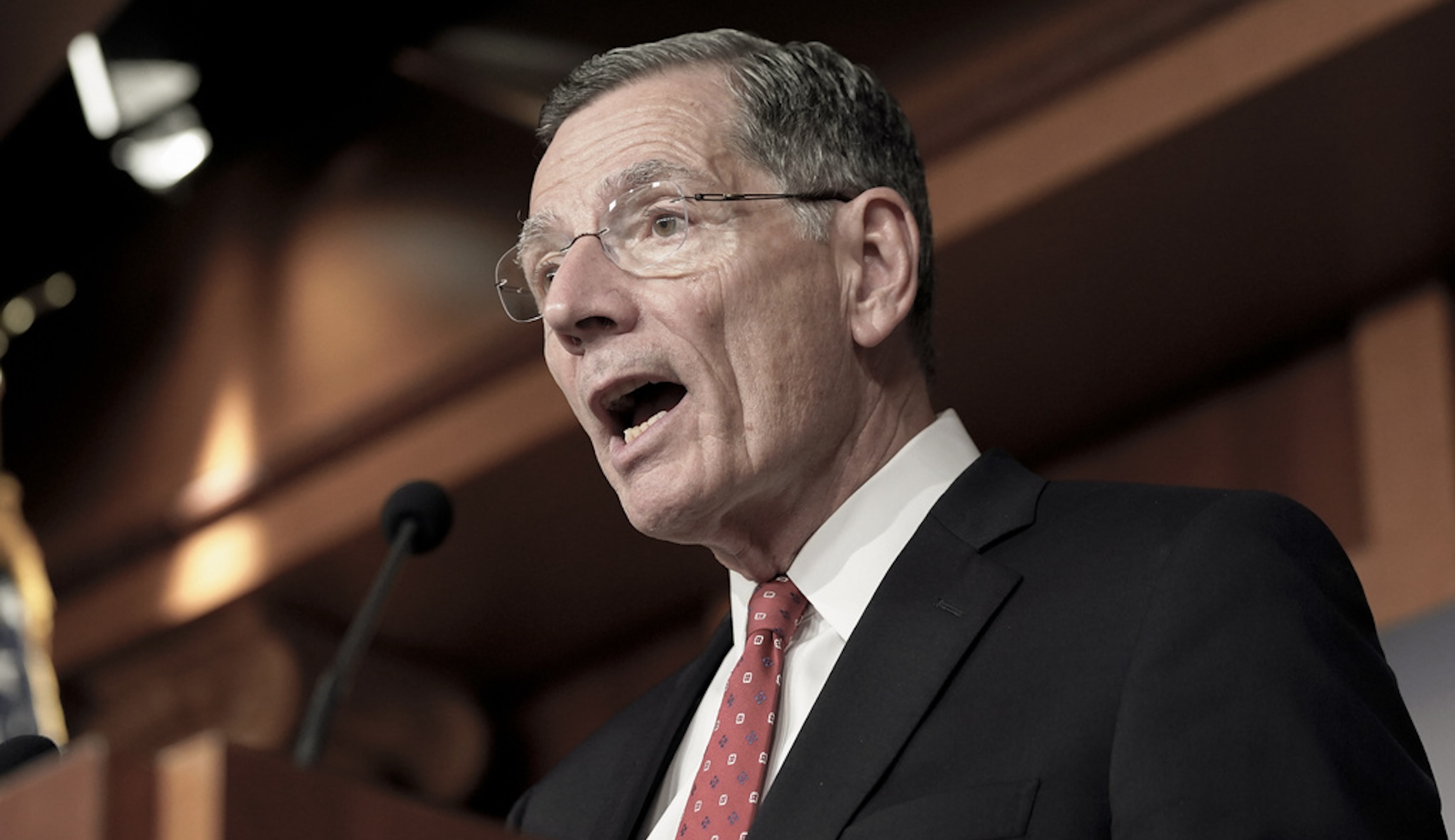 Barrasso says he will seek Thune’s leadership position rather than McConnell’s