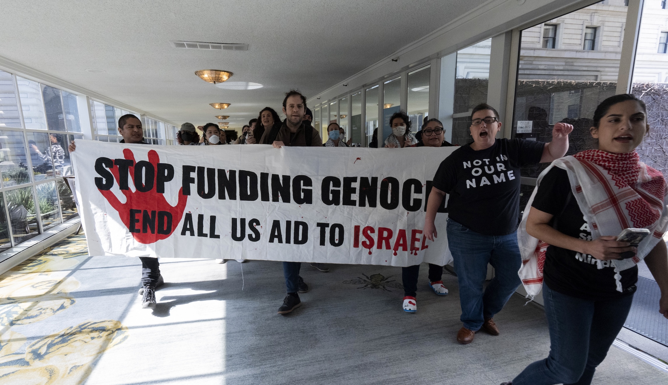 White House refuses to comment on Biden dodging ceasefire protesters report