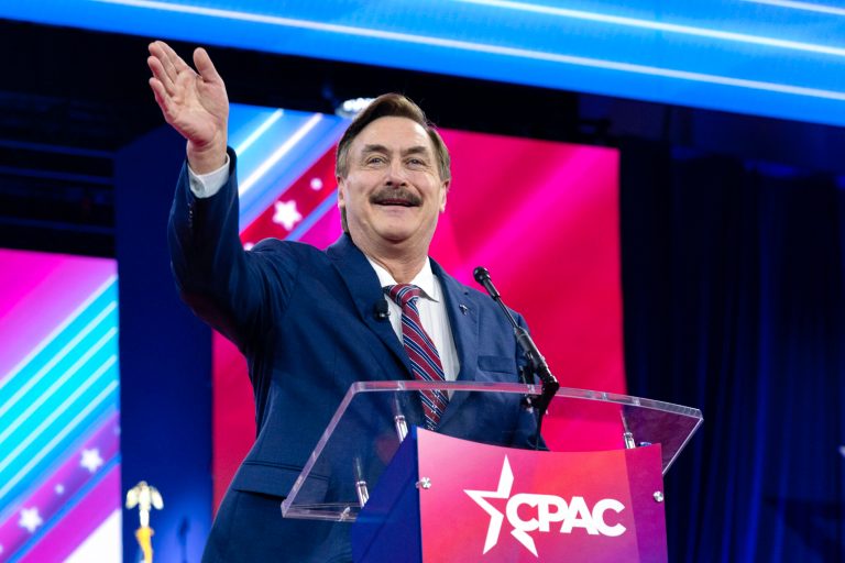 Mike Lindell claims MyPillow warehouse receiving eviction notice had not been used in months